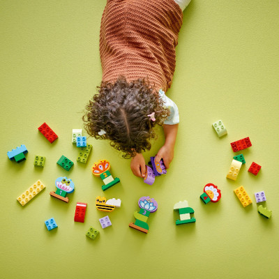 LEGO DUPLO 10444 Đồ Chơi Lắp Ráp Vườn Hoa Sáng Tạo (45 Chi Tiết)