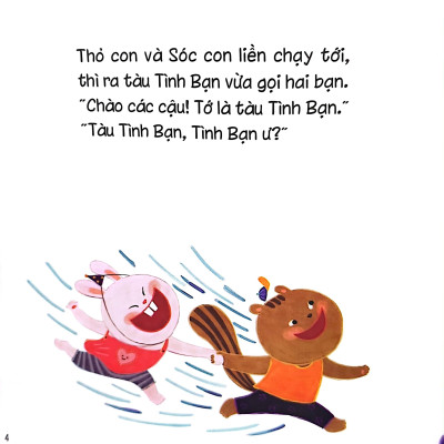 Phát Triển Tư Duy - Kĩ Năng Cho Bé: Làm Quen Với Bạn Mới - Chuyến Tàu Tình Bạn