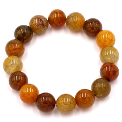 Vòng đeo tay đá vân rồng 12 ly 16 hạt