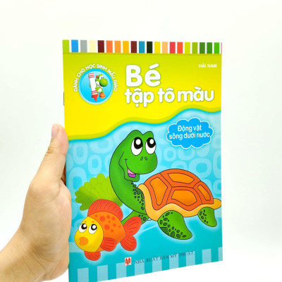 Bé Tập Tô Màu - Động Vật Sống Dưới Nước (Tái Bản 2023)