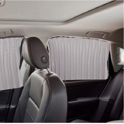 Bộ Combo 4 Rèm Vải Thông Minh Che Nắng Cách Nhiệt 4 Cánh Cửa Xe Hơi, Ô Tô