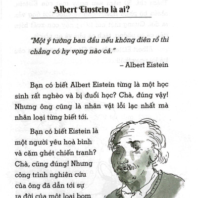 Bộ Sách Chân Dung - Albert Einstein Là Ai (Tái Bản 2022)