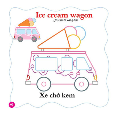 Sách - Bé Tô Màu Thế Giới Xung Quanh - Phương Tiện Giao Thông - Việt Thư