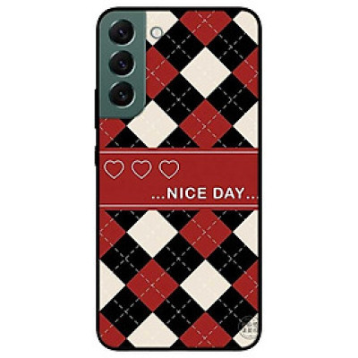 Ốp lưng dành cho Samsung S22 - S22 Plus - S22 Ultra - Nai Day Đỏ Đen
