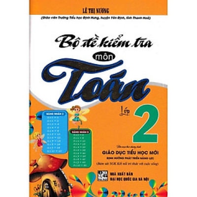 Sách Bộ đề kiểm tra môn Toán lớp 2 (Theo CT GD mới bám sát SGK Kết Nối)