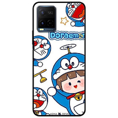 Ốp lưng dành cho Vivo Y21 - Vivo Y21s mẫu Cô Gái Đô Ra