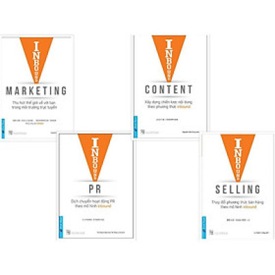 Sách - Combo Inbound Marketing + Inbound PR + Inbound Content + Inbound Selling - FirstNews