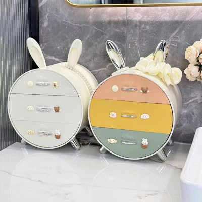 Kệ Đựng Mỹ Phẩm Để Bàn – Tủ Trang Điểm Mini – Hộp Lưu Trữ Nước Hoa & Đồ Make Up - HÀNG CHÍNH HÃNG MINIIN