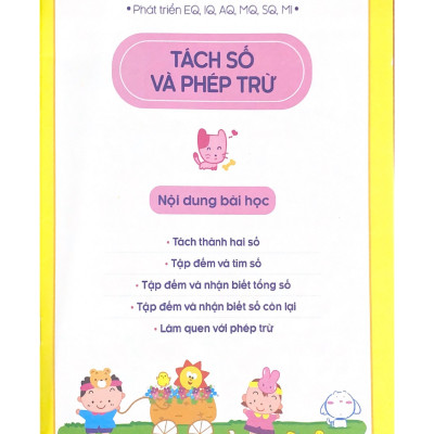 Tủ Sách Tư Duy Toán Học HQ - Vui Học Phép Trừ (Số Nhỏ Hơn 5)