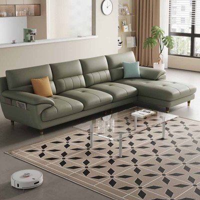 Sofa da góc L cao cấp Juno Sofa(mẫu mới) HDCT-19