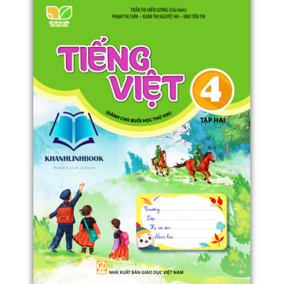 Sách - Combo Tiếng Việt 4 - tập 1 + 2 (Dành cho buổi học thứ hai) (Kết nối tri thức với cuộc sống)