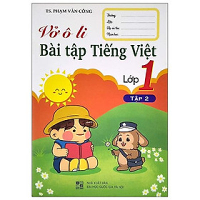 Vở Ô Li Bài Tập Tiếng Việt 1 - Tập 2