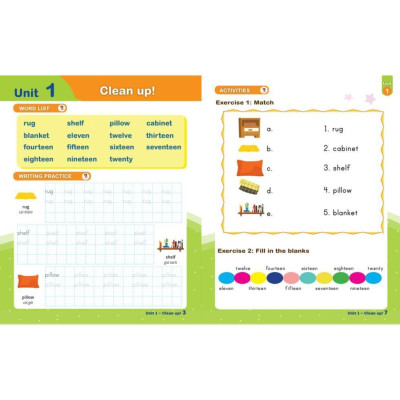 Sách Luyện Viết Chữ Nhớ Từ Vựng - English Writing Family & Friend 3 - Megabook
