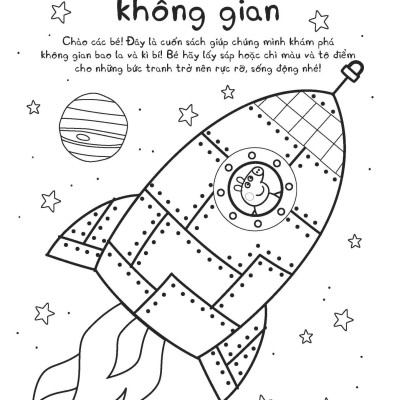 Khéo Tay Tô Màu - Thám Hiểm Không Gian