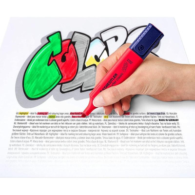 Bút Đánh Dấu Dòng Staedtler 364 C-200 - Màu Đỏ