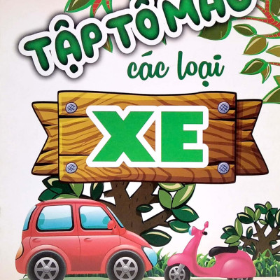 Tập Tô Màu - Các Loại Xe