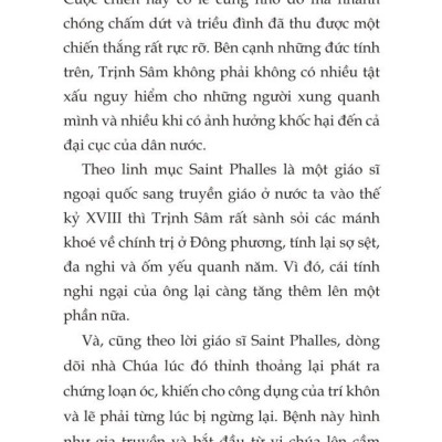 Chuyện Trịnh Sâm và thời Lê Mạt - bản in 2024