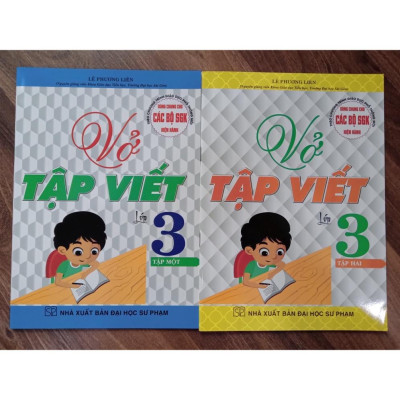 Sách - Vở Tập Viết Lớp 3 - Tập 2 (Dùng Chung Cho Các Bộ SGK Hiện Hành)