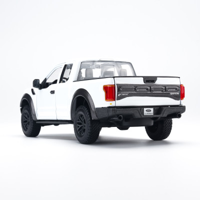 Mô Hình Xe Ford Raptor F-150 Special 2017 White 1:24 Maisto MH-31266