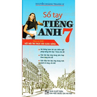 Sách - Sổ Tay Tiếng Anh Lớp 7 - Bám Sát SGK Kết Nối Tri Thức Với Cuộc Sống - Hồng Ân