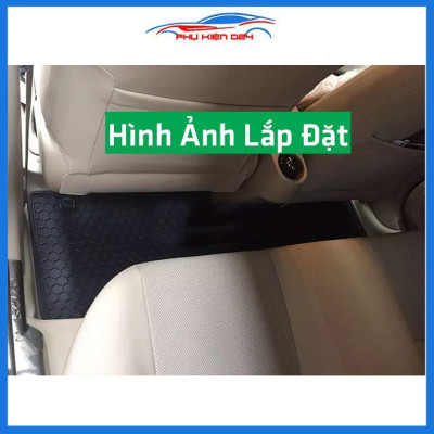 Lót sàn ô tô cao su Triton 2016-2017-2018-2019-2020-2021-2022 không mùi chống trơn trượt