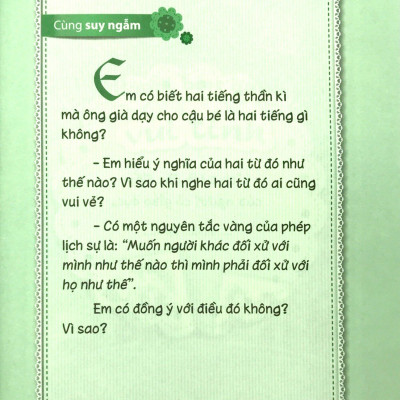 Gieo Mầm Tính Cách – Lịch Sự ( Tái Bản )