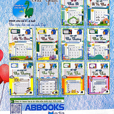 Chuẩn Bị Cho Bé Vào Lớp 1 - Dành Cho Bé 5-6 Tuổi - Chữ Ghép