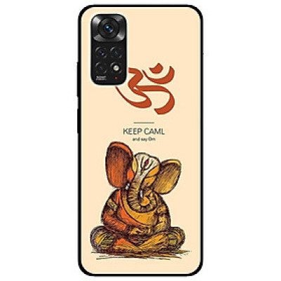 Ốp lưng dành cho Xiaomi Redmi Note 11 4G mẫu Thần Voi Thiền