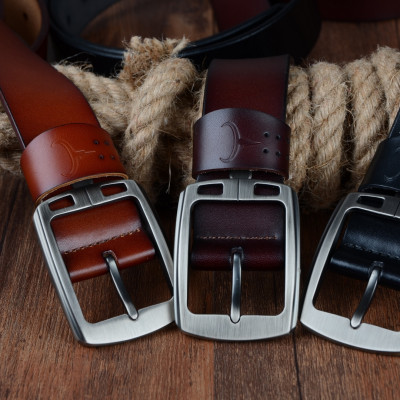 Thắt Lưng Da Bò Chính hãng COWATHER XF001 Nâu