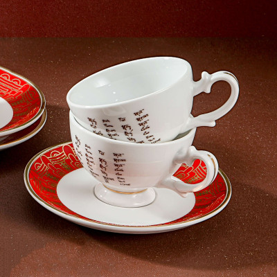 Bộ ấm chén QUAN HỌ Long Phương- Bộ ấm chén quà tặng hàng cao cấp