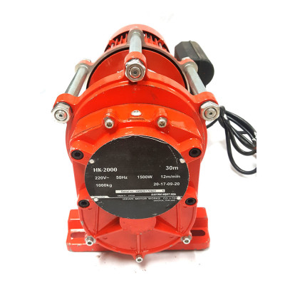 Máy tời điện mặt đất ABG HKR HK-2000 1 tấn và HK-3500 1,5 tấn - Máy tời điện quấn dây đồng chịu nhiệt