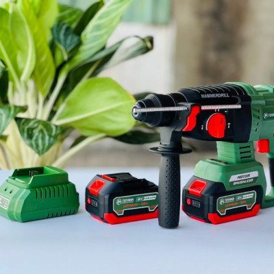 MÁY KHOAN BÊ TÔNG 3 CHỨC NĂNG DÙNG PIN 21V TOYAMA BT-01 - HÀNG CHÍNH HÃNG