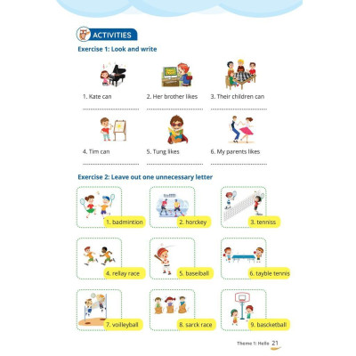 Sách - Luyện Viết Chữ Nhớ Từ Vựng - English Writing Smart Start Lớp 4 - Tập 2 - Megabook