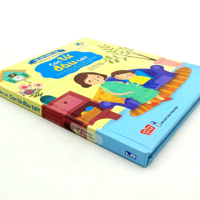 Lật Mở Cùng Con - Con Từ Đâu Tới? (Giúp Trẻ Nhận Biết Quá Trình Hình Thành Và Ra Đời Của Một Em Bé)