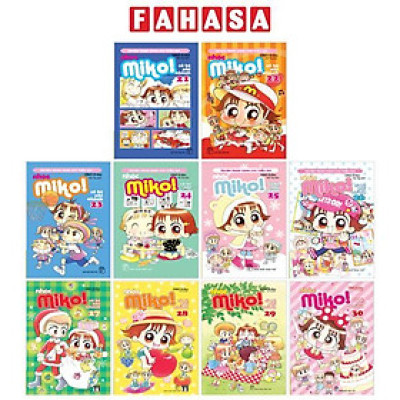 Combo Manga - Nhóc Miko! Cô Bé Nhí Nhảnh: Tập 21 - 30 (Bộ 10 Tập)