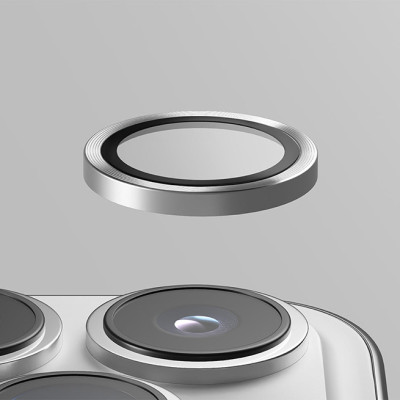 Kính Bảo Vệ Camera UNIQ OPTIX ALUGUARD Cho iPhone 16/ 16 Plus Khung Hợp Kim Nhôm Kính Cường Lực 9H Trong Suốt Hàng Chính Hãng