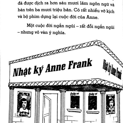Bộ Sách Chân Dung Những Người Thay Đổi Thế Giới - Anne Frank Là Ai? (Tái Bản 2018)