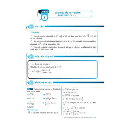 Củng cố kiến thức luyện giải bài tập Đại số Toán 9 (theo chủ đề)