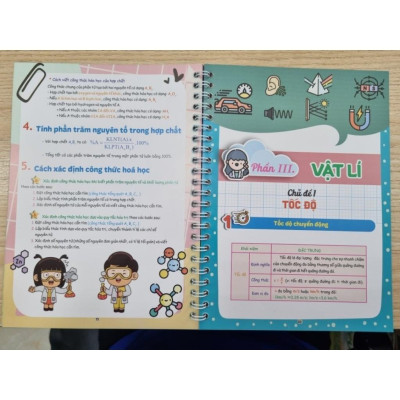 Sách - Notebook Khoa Học Tự Nhiên Lớp 7 - Dùng Chung Cho Các Bộ SGK Hiện Hành - Hồng Ân
