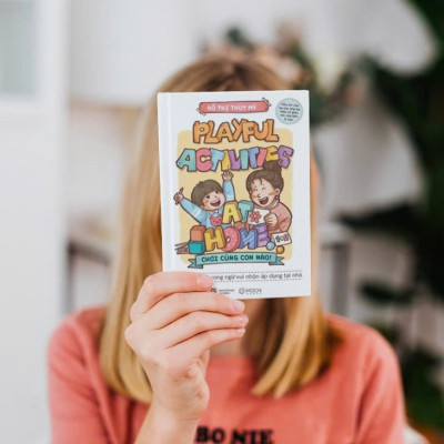 Sách Playful activities at home – Chơi cùng con nào! - 45 hoạt động song ngữ vui nhộn áp dụng tại nhà