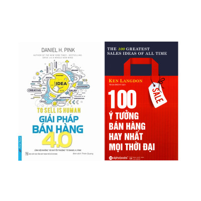 Combo Ý Tưởng Bán Hàng 4.0 Hiệu Quả : 100 Ý Tưởng Bán Hàng Hay Nhất Mọi Thời Đại + Giải Pháp Bán Hàng 4.0