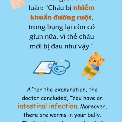 Truyện Tranh Song Ngữ Việt-Anh Cho Bé - Cắn Móng Tay Là Xấu Lắm Đấy! - Biting Your Nails Is A Bad Habit