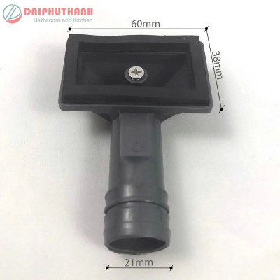 Phụ Kiện Xả Tràn Chống Tràn Thay Thế Xi Phông Chậu Rửa Chén - Đủ bộ chụp xả tràn, T chia, ống dẫn