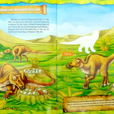 Dán Hình Sáng Tạo - Thế Giới Khủng Long - Khủng Long Và Những Điều Kỳ Thú