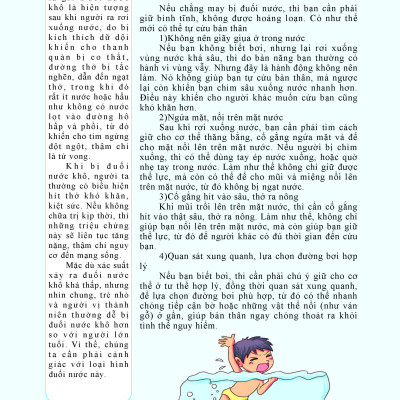 Kỹ Năng An Toàn Cho Học Sinh, Quyển 6 - Vietnambook