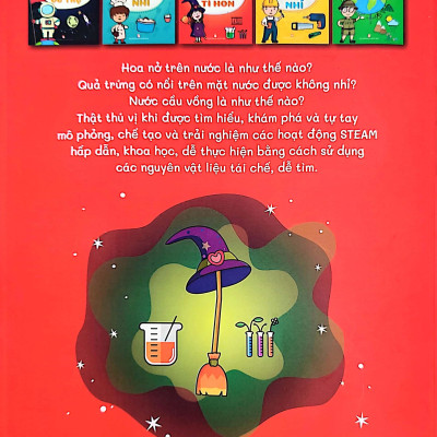 Steam For Kids - Tớ Là Phù Thủy Tí Hon (Giáo Dục Sớm 3-6 Tuổi)