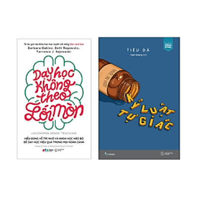 Combo 2 cuốn Tư Duy: Dạy Học Không Theo Lối Mòn + Kỷ Luật Tự Giác/Tặng Kèm Bookmark