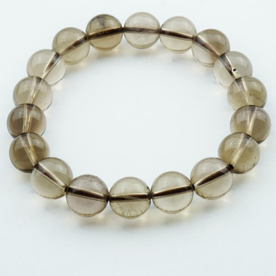 Vòng Tay Đá Thạch Anh Khói Smoky Quartz Tự Nhiên 10mm 18 hạt