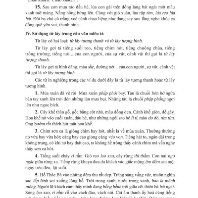 Tuyển Chọn Những Bài Văn Miêu Tả 2