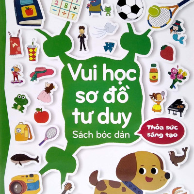 Vui Học Sơ Đồ Tư Duy: Sách Bóc Dán - Thỏa Sức Sáng Tạo